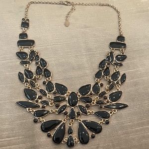 Aldo Black Statement Necklace